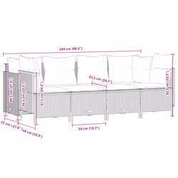 VidaXL 3261522 ensemble de meubles de jardin - Vue supplémentaire 7