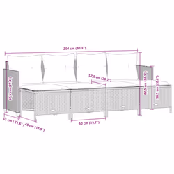 VidaXL 3261536 ensemble de meubles de jardin - Vue supplémentaire 7