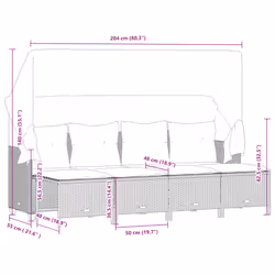 VidaXL 3261537 ensemble de meubles de jardin - Vue supplémentaire 7