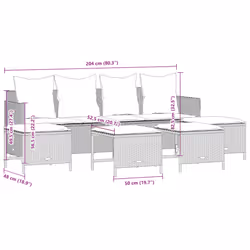 VidaXL 3261557 ensemble de meubles de jardin - Vue supplémentaire 7