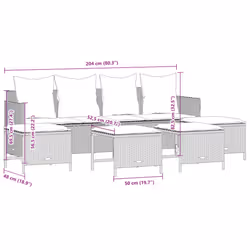 VidaXL 3261558 ensemble de meubles de jardin - Vue supplémentaire 7