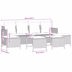 VidaXL 3261560 ensemble de meubles de jardin - Vue supplémentaire 7