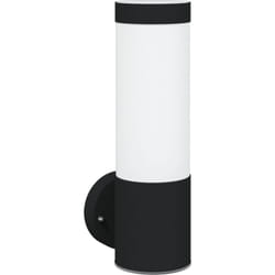 Applique murale extérieure Noir Acier inoxydable IP44 Vidaxl