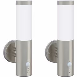 Ce set d'appliques murales extérieures combine un style moderne et une utilité pratique, parfait pour éclairer votre jardin, ...