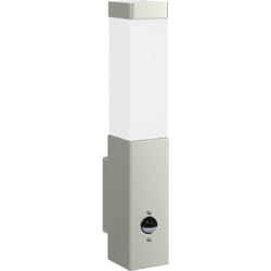 Vidaxl - Lampe Murale Extérieure avec Capteur Acier Inoxydable Argent IP44