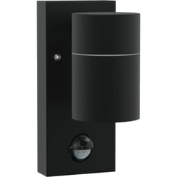 Vidaxl - Applique Murale avec Détecteur de Mouvement Noir Acier Inoxydable IP44