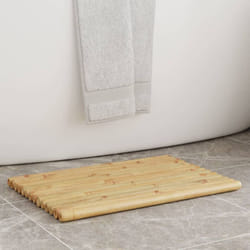 Vidaxl - Tapis de bain 2 pcs 50x35 cm bambou