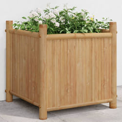 Vidaxl - Jardinière 40x40x40 cm bambou