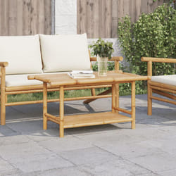 Vidaxl - Table basse 90x50x45 cm bambou