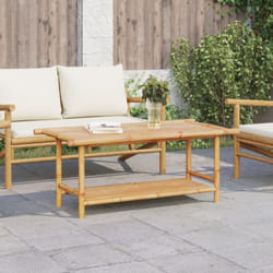 Vidaxl - Table basse 110x55x45 cm bambou