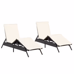 VidaXL 3261578, Terrace, Siège rembourré, Polyuréthane, Acier, Crème, Blanc, 110 kg, 590 mm