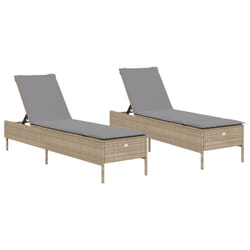 VidaXL 3261590 chaise d'extérieur Terrace Siège rembourré Polyuréthane, Acier Gris