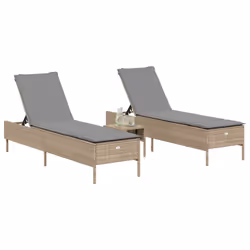 VidaXL 3261590 chaise d'extérieur Terrace Siège rembourré Polyuréthane, Acier Gris