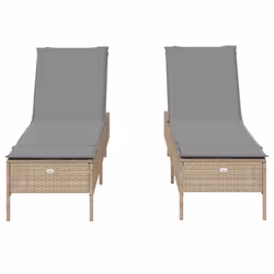 VidaXL 3261590 chaise d'extérieur Terrace Siège rembourré Polyuréthane, Acier Gris - Vue supplémentaire 5