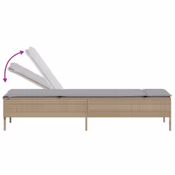 VidaXL 3261590 chaise d'extérieur Terrace Siège rembourré Polyuréthane, Acier Gris - Vue supplémentaire 8