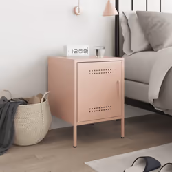 VidaXL 842912 Table de nuit et table de chevet Rose