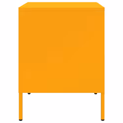 VidaXL 842916 Table de nuit et table de chevet Jaune - Vue supplémentaire 7