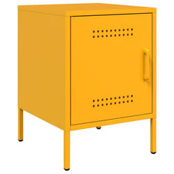 VidaXL 842917 Table de nuit et table de chevet Jaune