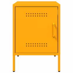 VidaXL 842917 Table de nuit et table de chevet Jaune - Vue supplémentaire 6