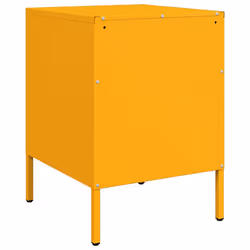 VidaXL 842917 Table de nuit et table de chevet Jaune - Vue supplémentaire 8