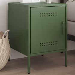 VidaXL 842918 Table de nuit et table de chevet Olive