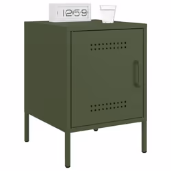 VidaXL 842918 Table de nuit et table de chevet Olive - Vue supplémentaire 4
