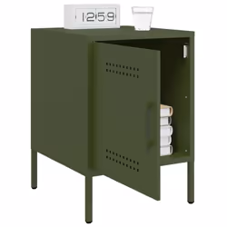 VidaXL 842918 Table de nuit et table de chevet Olive - Vue supplémentaire 5