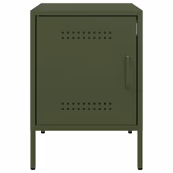 VidaXL 842918 Table de nuit et table de chevet Olive - Vue supplémentaire 6