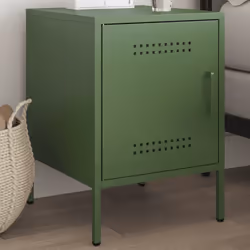 VidaXL 842919 Table de nuit et table de chevet Olive