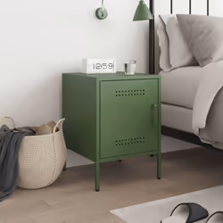VidaXL 842919 Table de nuit et table de chevet Olive