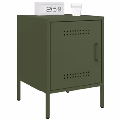 VidaXL 842919 Table de nuit et table de chevet Olive - Vue supplémentaire 4