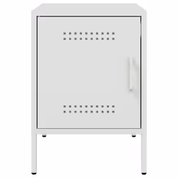 VidaXL 842920 Table de nuit et table de chevet Blanc - Vue supplémentaire 6