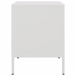 VidaXL 842920 Table de nuit et table de chevet Blanc - Vue supplémentaire 7