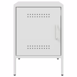 VidaXL 842921 Table de nuit et table de chevet Blanc - Vue supplémentaire 6