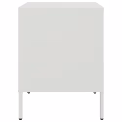 VidaXL 842921 Table de nuit et table de chevet Blanc - Vue supplémentaire 7