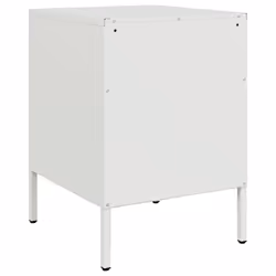 VidaXL 842921 Table de nuit et table de chevet Blanc - Vue supplémentaire 8