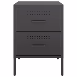 VidaXL 842922 Table de nuit et table de chevet Noir - Vue supplémentaire 6