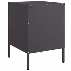 VidaXL 842922 Table de nuit et table de chevet Noir - Vue supplémentaire 8