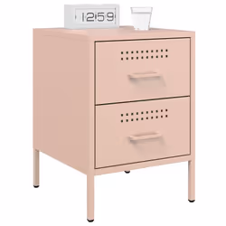 VidaXL 842924 Table de nuit et table de chevet Rose - Vue supplémentaire 4