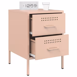 VidaXL 842924 Table de nuit et table de chevet Rose - Vue supplémentaire 5