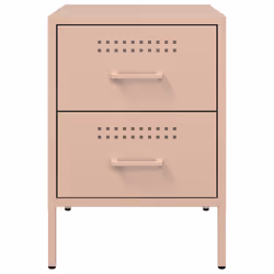 VidaXL 842924 Table de nuit et table de chevet Rose - Vue supplémentaire 6