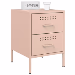 VidaXL 842925 Table de nuit et table de chevet Rose - Vue supplémentaire 4