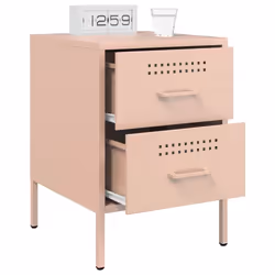 VidaXL 842925 Table de nuit et table de chevet Rose - Vue supplémentaire 5
