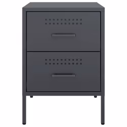 VidaXL 842927 Table de nuit et table de chevet Anthracite - Vue supplémentaire 6