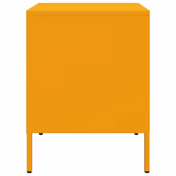 VidaXL 842928 Table de nuit et table de chevet Jaune - Vue supplémentaire 7