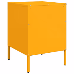 VidaXL 842928 Table de nuit et table de chevet Jaune - Vue supplémentaire 8