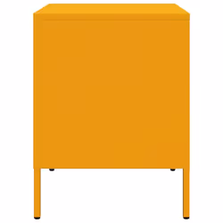 VidaXL 842929 Table de nuit et table de chevet Jaune - Vue supplémentaire 7