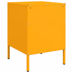 VidaXL 842929 Table de nuit et table de chevet Jaune - Vue supplémentaire 8