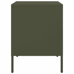 VidaXL 842930 Table de nuit et table de chevet Olive - Vue supplémentaire 7