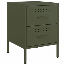 VidaXL 842931 Table de nuit et table de chevet Olive - Vue supplémentaire 5